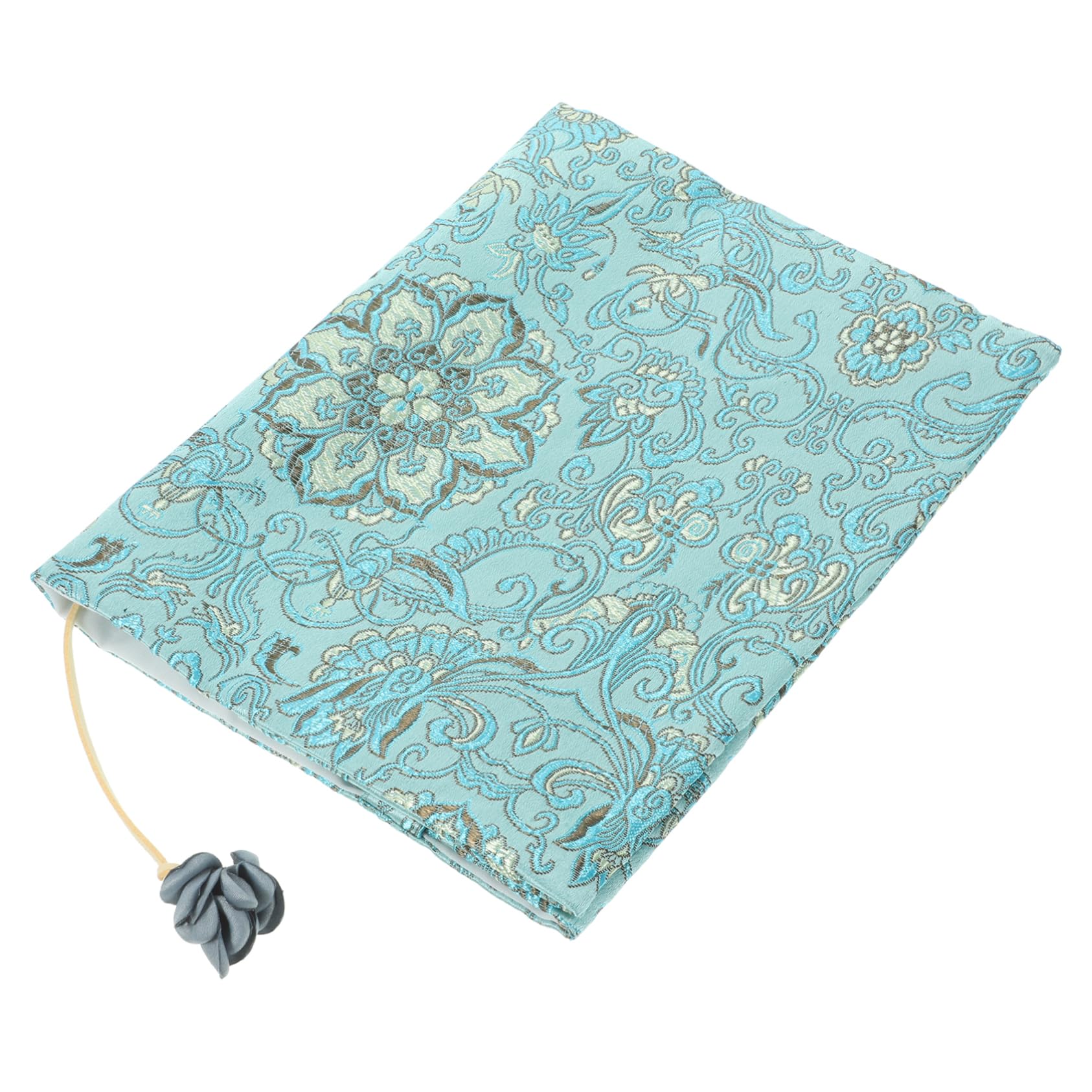jojofuny Lot De 4 Housses De Protection En Tissu Pour Livres Vert Clair