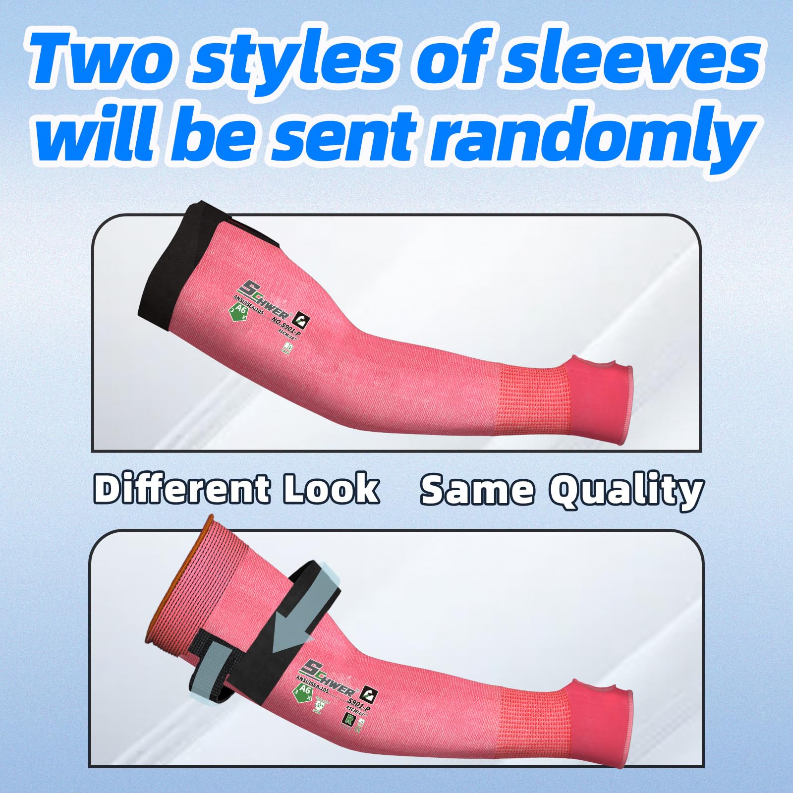 Schwer Air-Skin Armstulpen für dünne Haut und Prellungen, ANSI A6, schnittfest