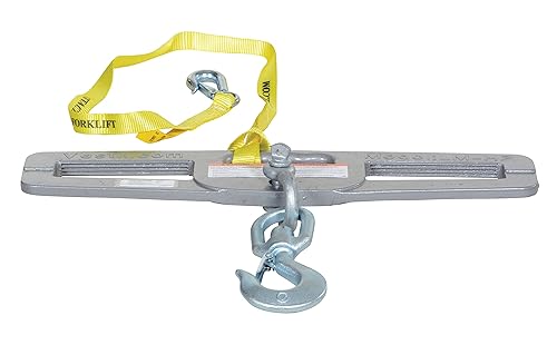 Miniatura 3 de Vestil LM-HP6-S - Placa giratoria de acero para camión y horquilla (6,000 lb), color plateado