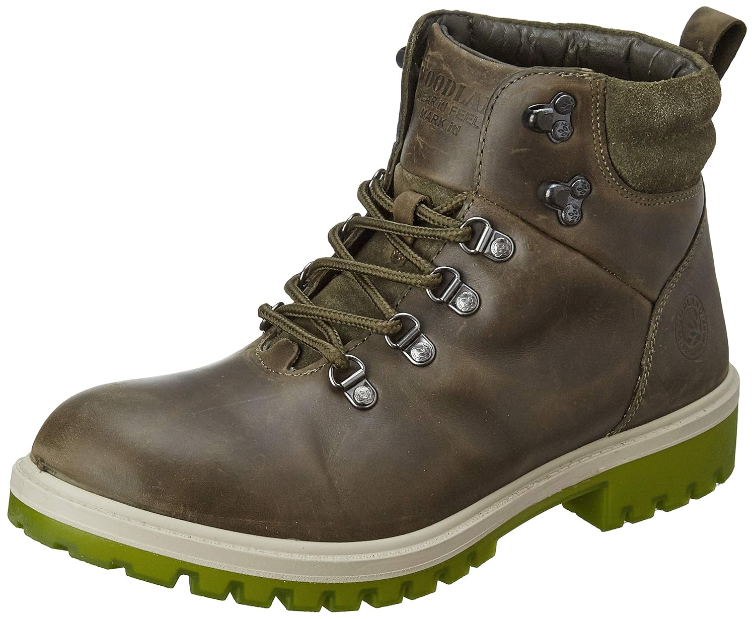 Buy Woodland Men's Olive Green Ankle Boot8 Kids UK (GB 2659117RT) at Amazon.in