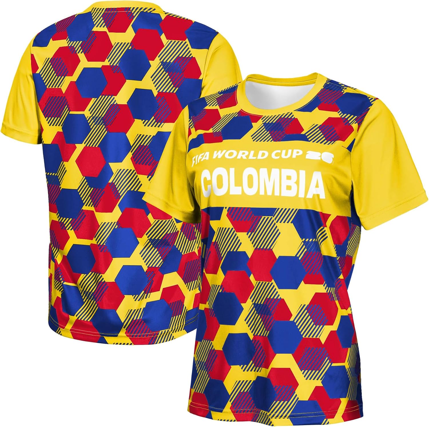 FIFA World Cup 2026 Women's Official Country Short Sleeve Performance Jersey