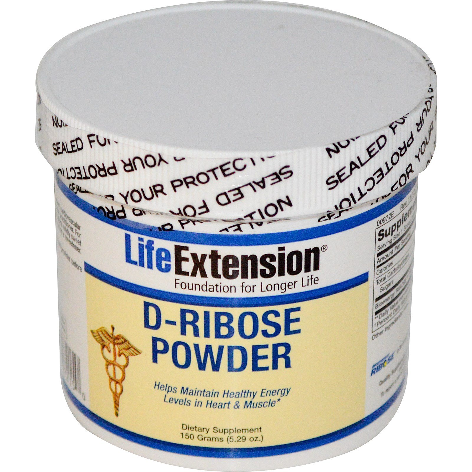 Life ExtensionD-Ribose Powder, 5.29 oz (150 g)