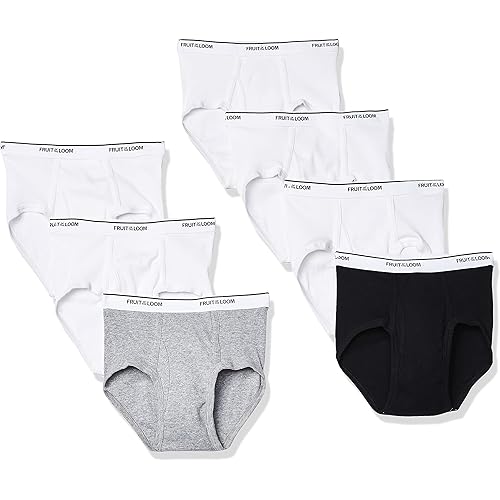 Fruit of the Loom Boys' Tag Free Cotton Briefs