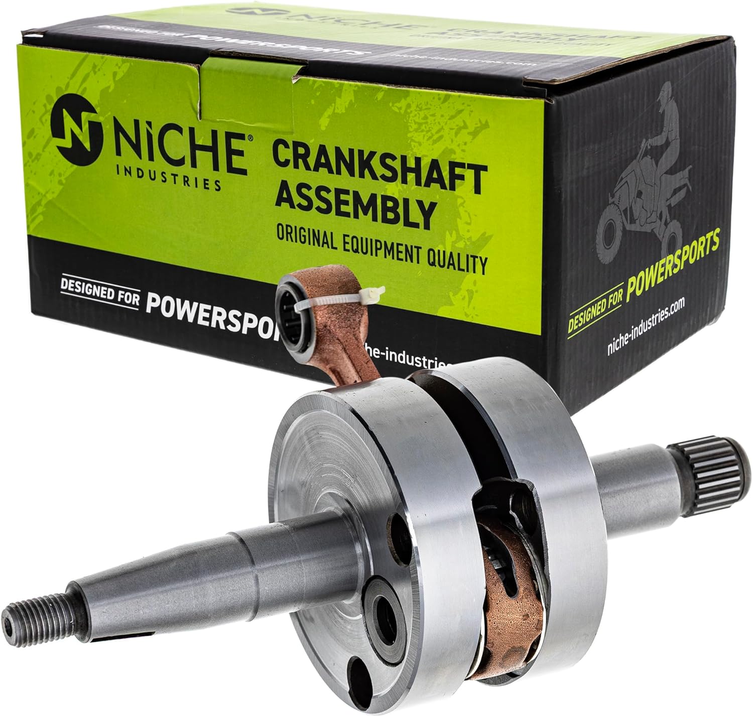 NICHE Forged Crankshaft Assembly for Kawasaki KX65 13031-1467 2000-2005
