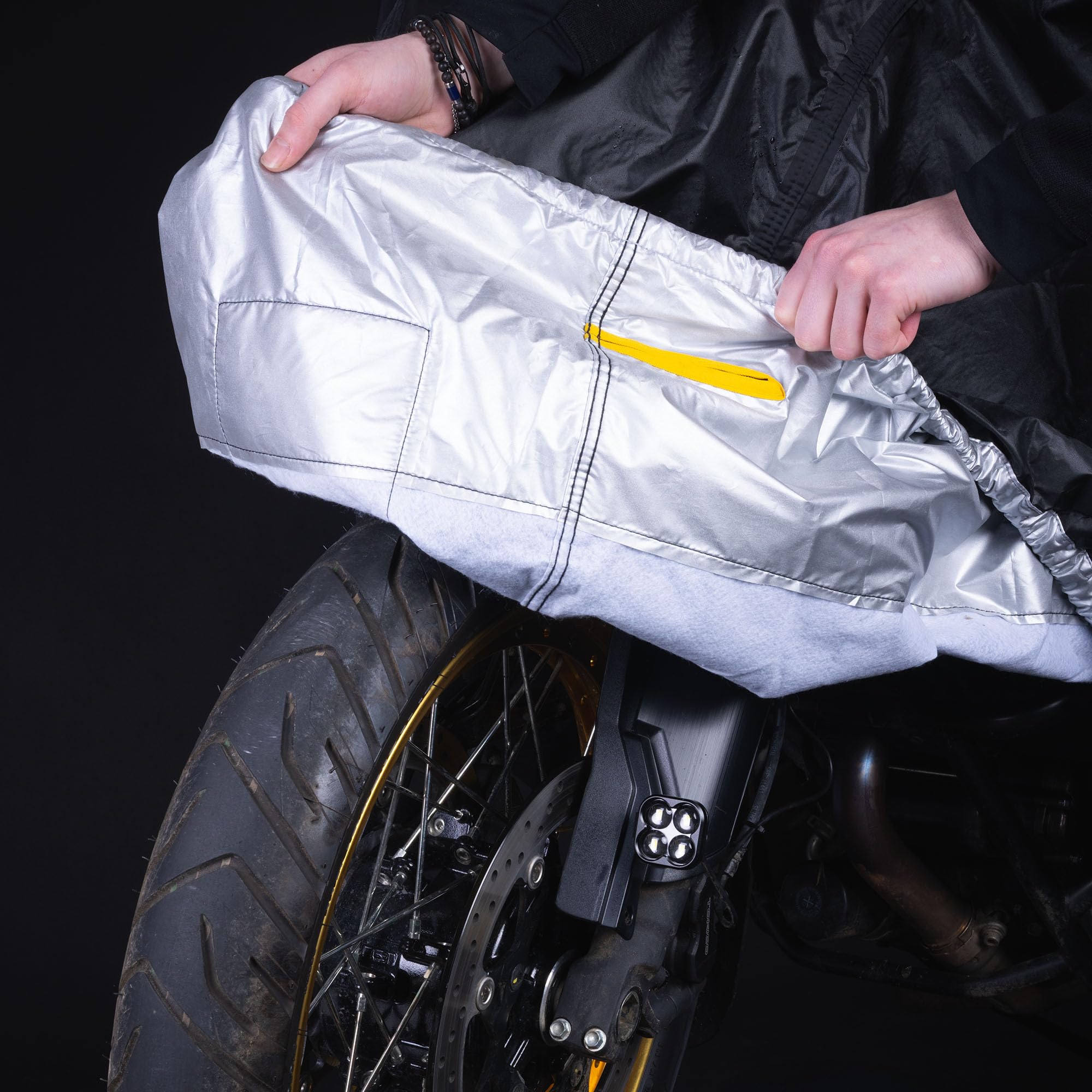 Oxford Stormex Topbox Cover CV336 | Protección Impermeable para Motocicleta al Aire Libre, L
