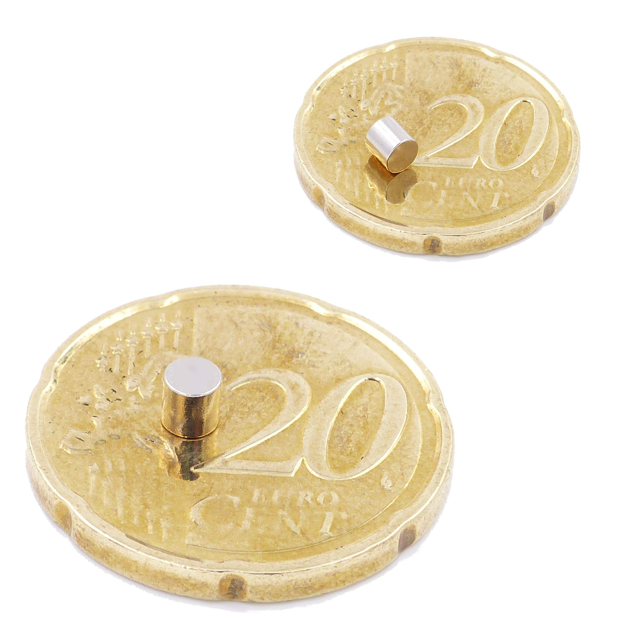 Brudazon Ensemble De 15 Mini Aimants Disques 3x1mm