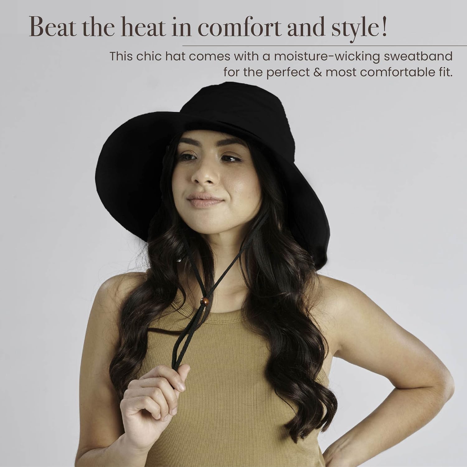 San Diego Hat Company Women's Braided Trim Floppy Fedora Hat - Image 5