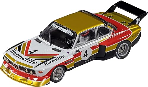 Carrera 30956 BMW 3.5 CSL No.4 Silverstone 6h 1977 escala 132 Ranura digital para autos de carreras con ranura digital para autos
