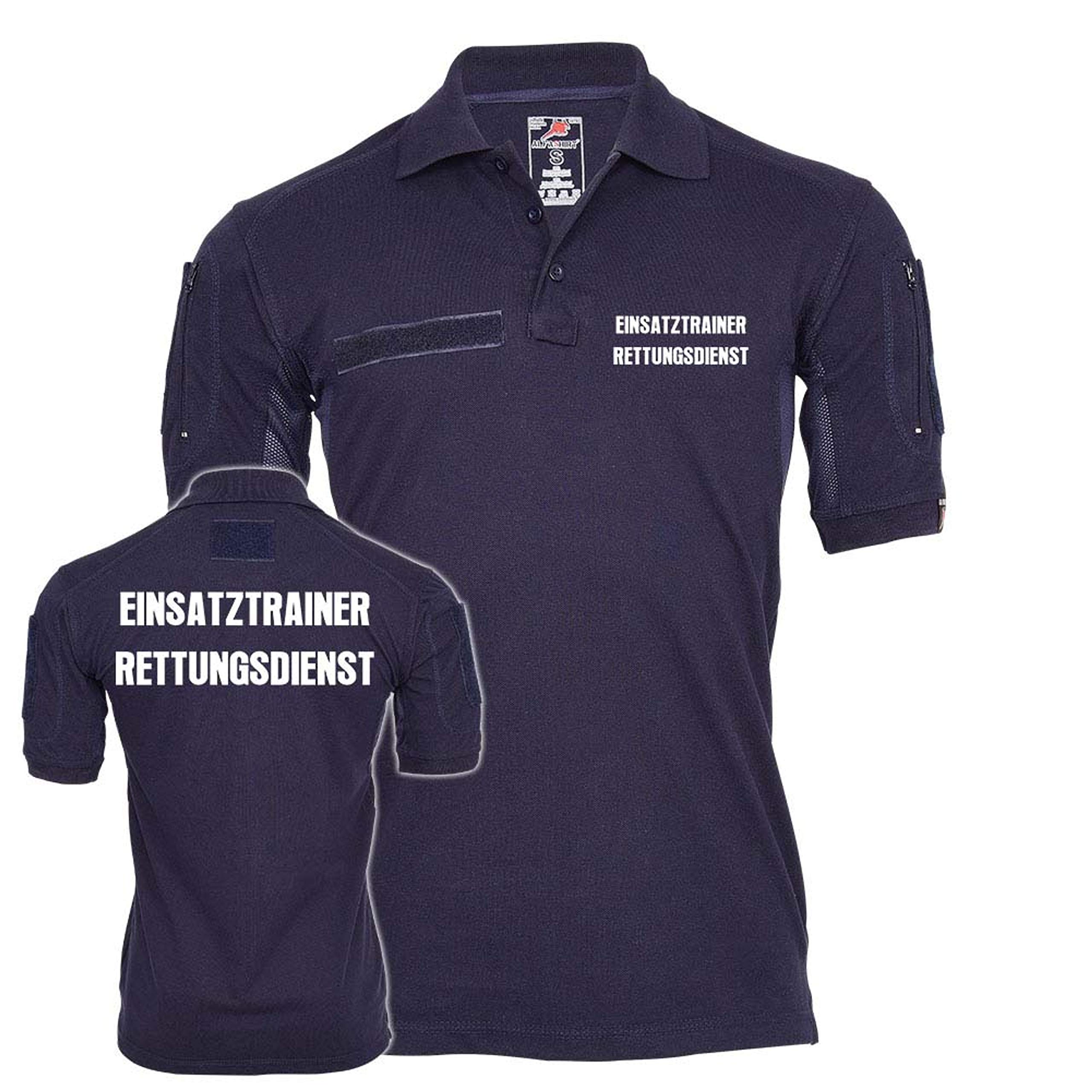 Polo tactique bleu Copytec 24682 Small vêtement de sauvetage