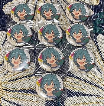Amazon | あん スタ 4piece 缶バッジ 宝丈萊香 | バッジ | おもちゃ