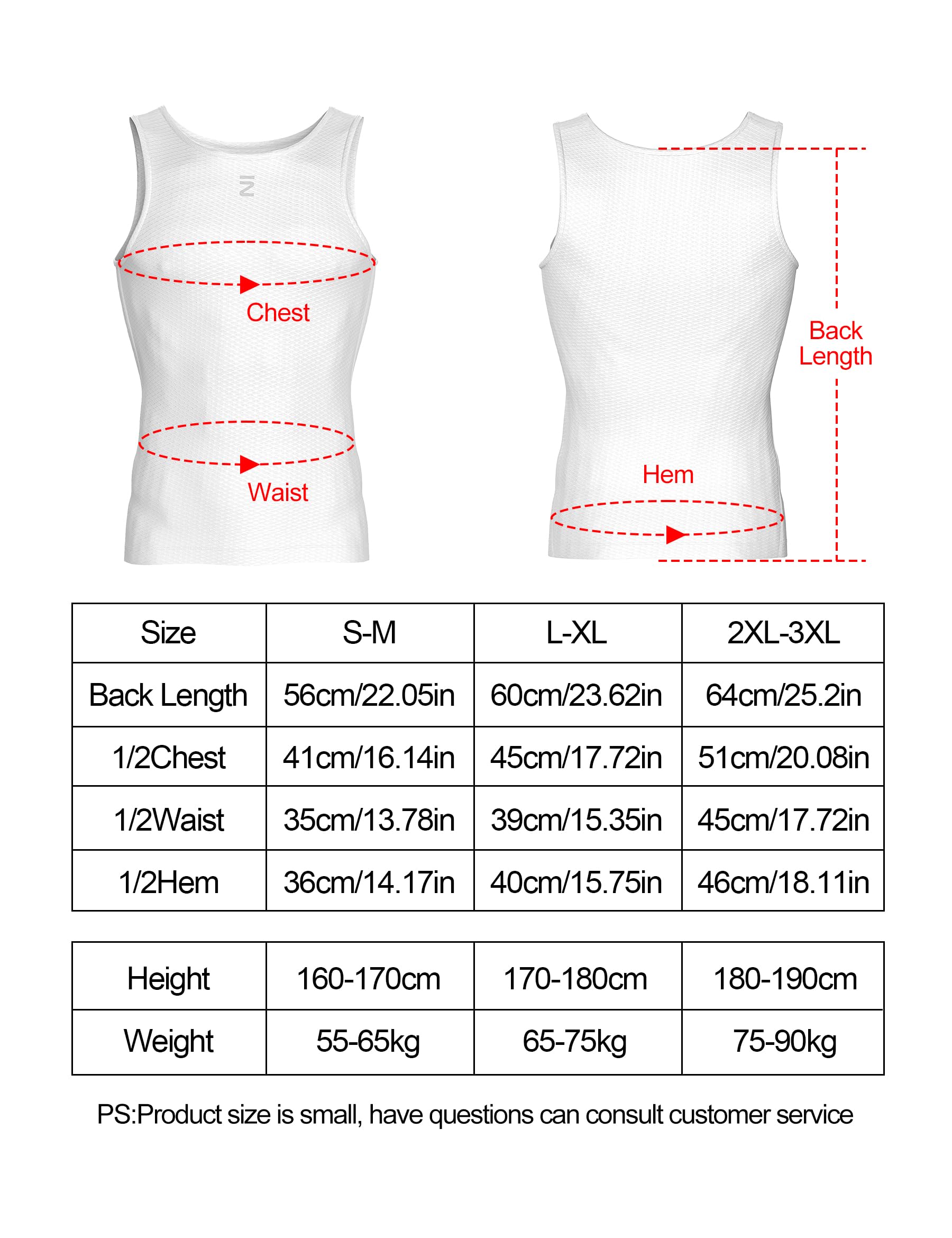 INBIKE Chalecos Deportivos para Hombre Verano Chaleco Absorbente de Sudor Camiseta sin Mangas Ciclismo Fitness Deportes al aire libre