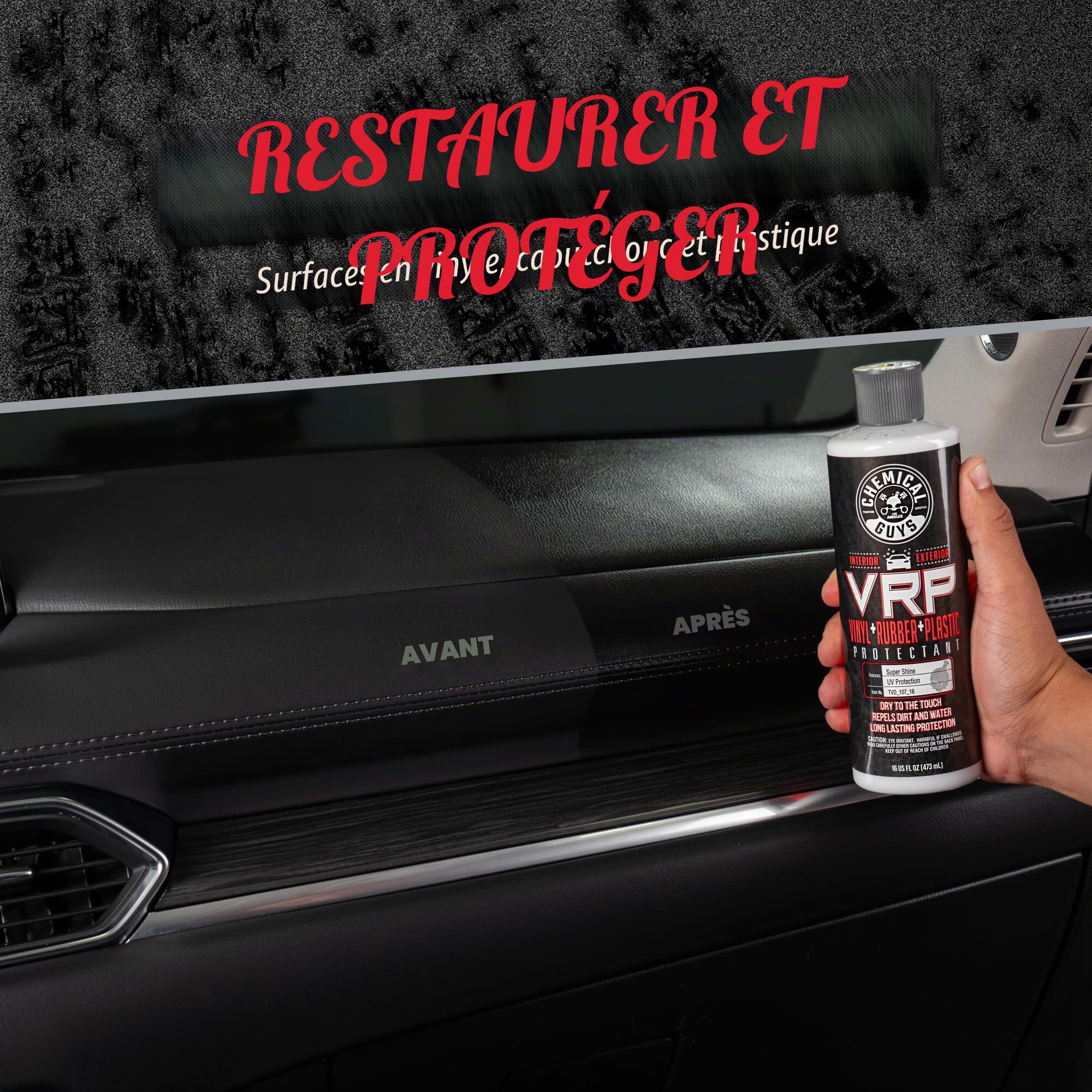 Chemical Guys V.R.P. Vinyl, Rubber, Plastic Shine & Protectant (473ml)