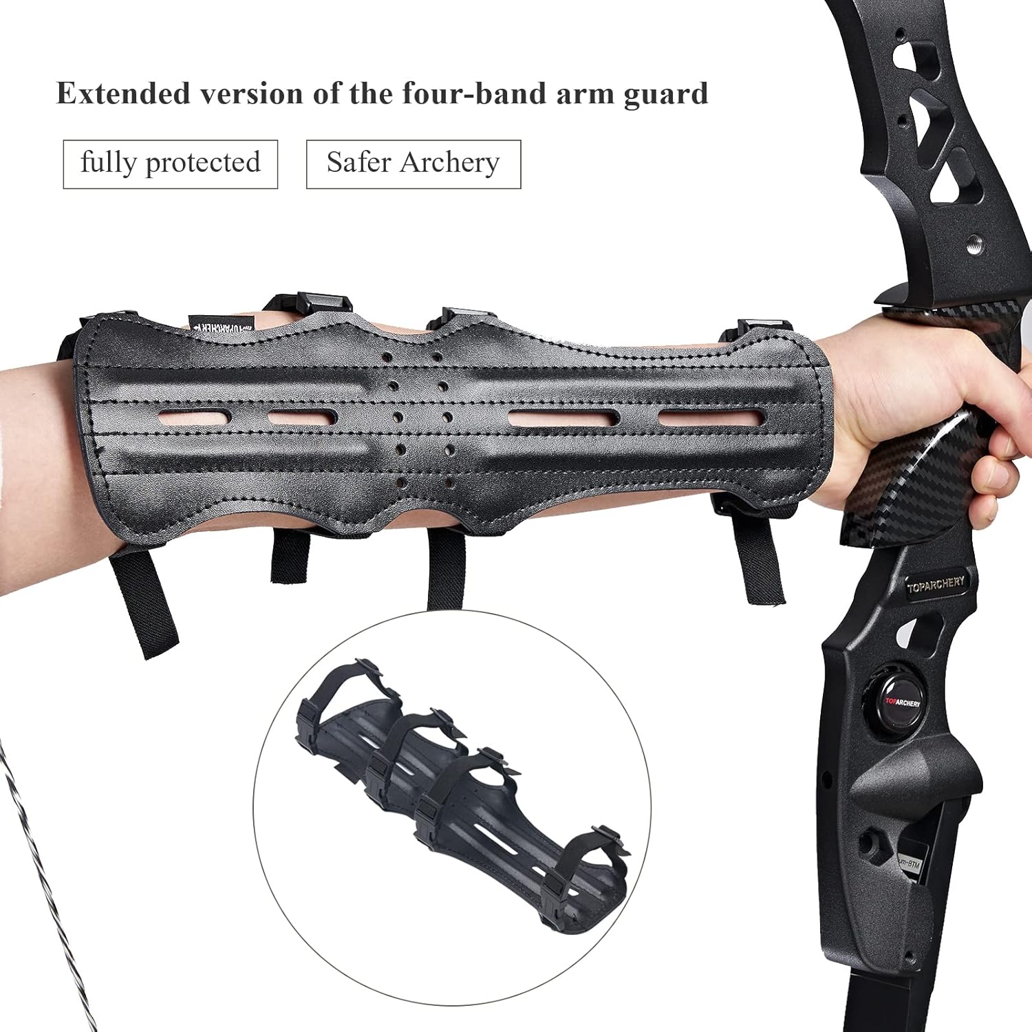 TOPARCHERY Leather Arm Guard - Image 5
