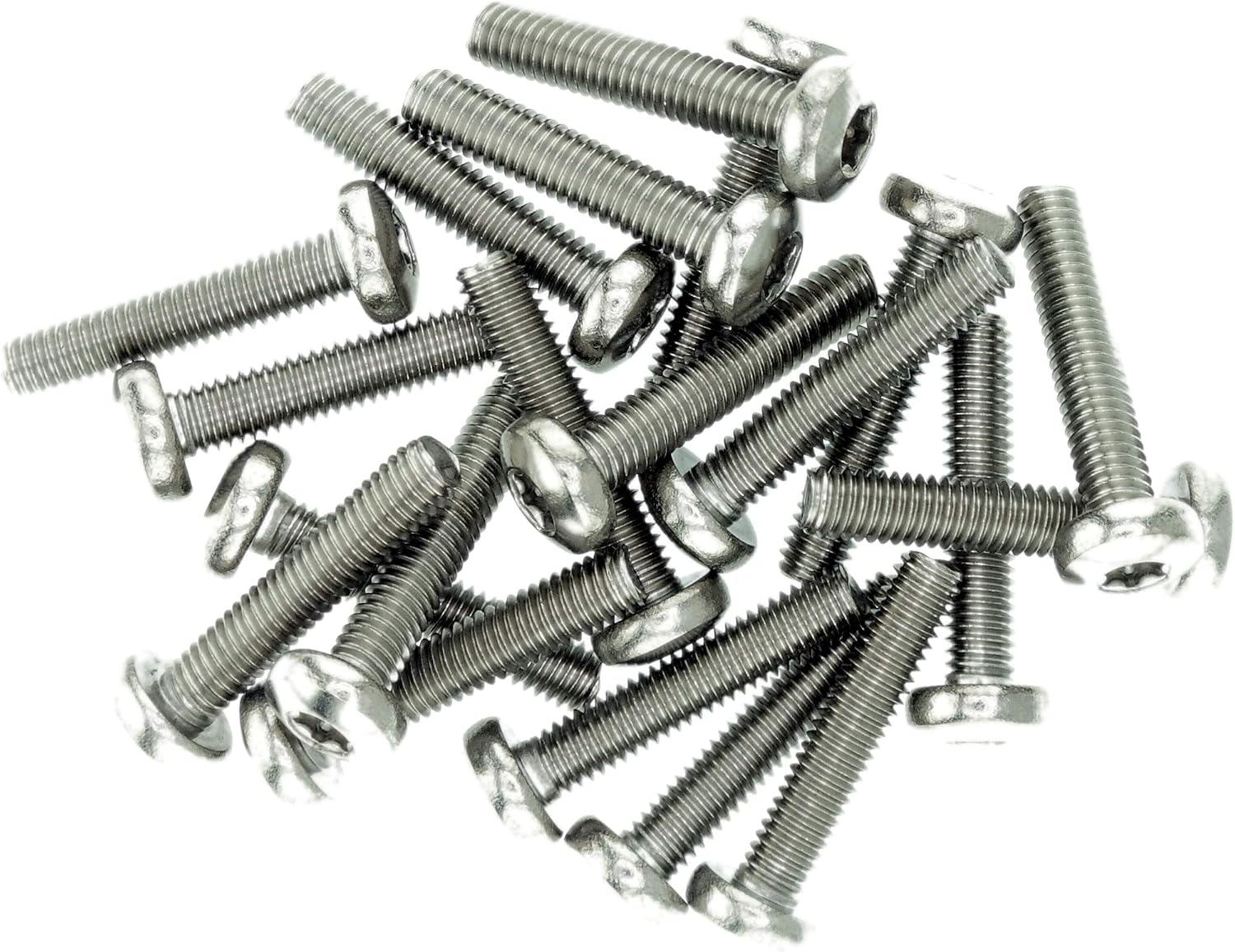 M3 (3mm x 16mm) TX Pan Thread Rolling Screw - Stainless Steel (A2) (Pack of 20), M3x16 - A2 (20)