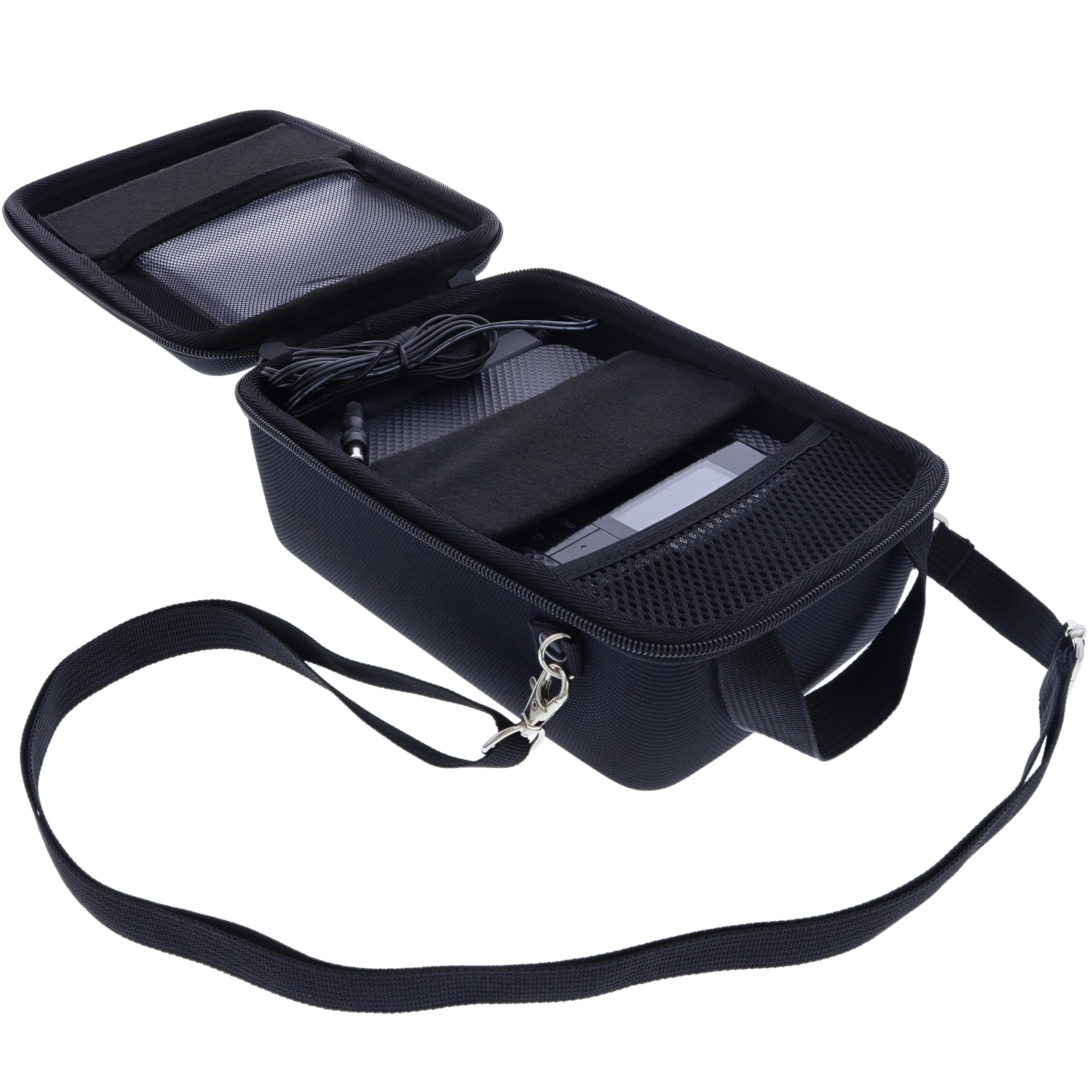 Tasche kompatibel mit Canon Selphy CP1500 Wireless Mobiler Instant Fotodrucker Hülle Schutzhülle schwarz