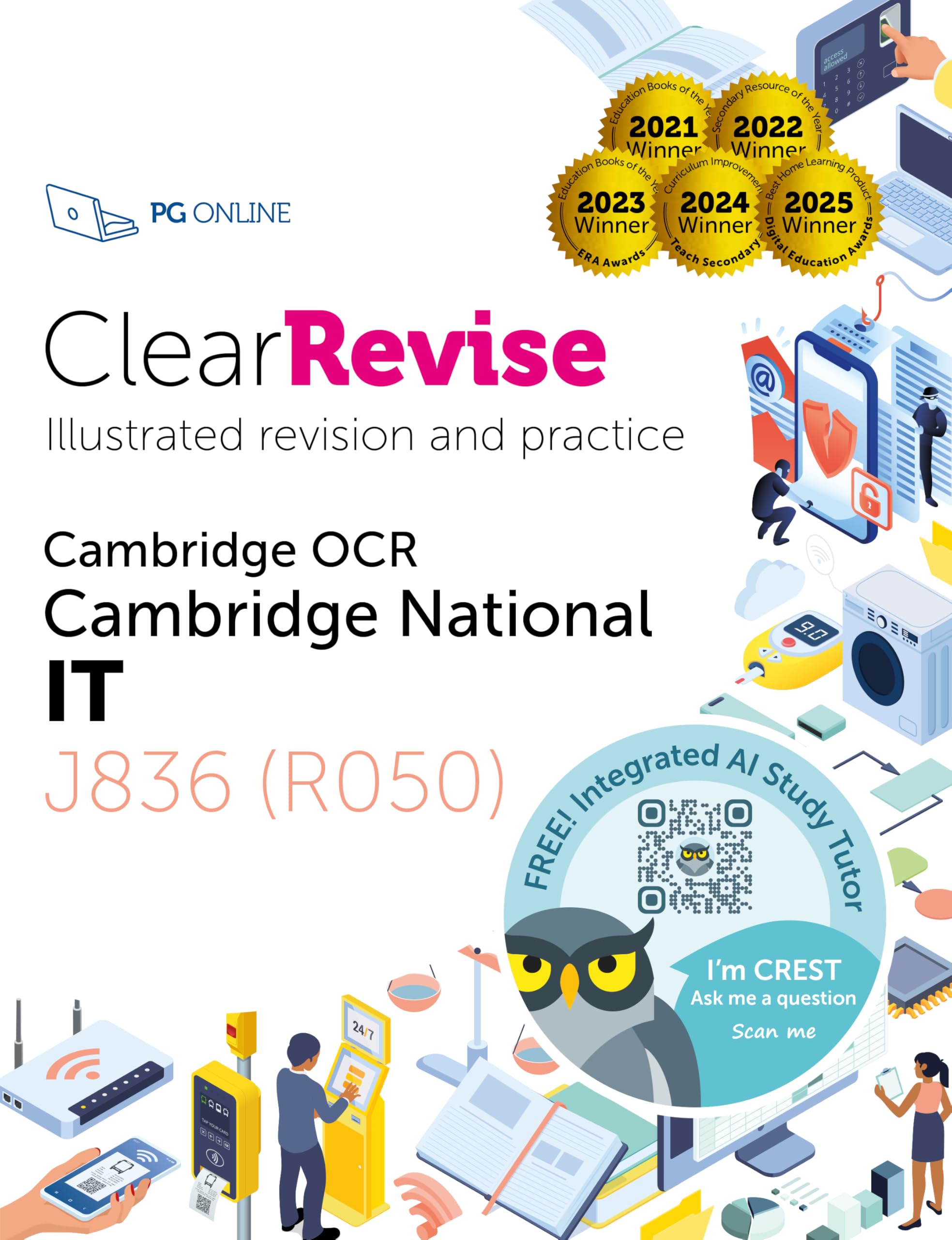 PG Online Ltd - OCR Cambridge National IT J836 - Paperback Revision Book