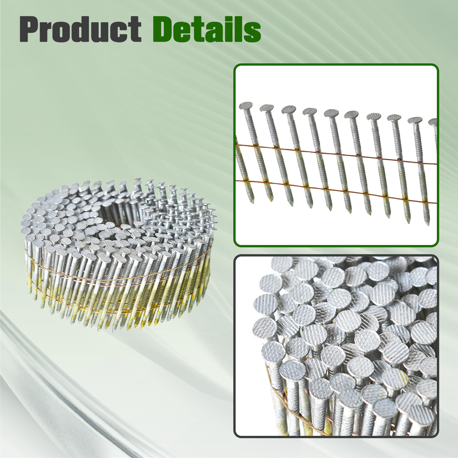 Siding Nails - 3600 Count, 1-3/4 Inch -6