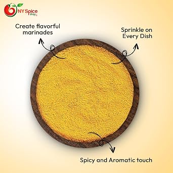 NY Spice Shop Golden Masala Seasoning - 8 Ounce Yellow Curry Powder - Ground Curry Powder Perfect for Curry Seasoning Paste & Curry Sauce - Bulk Powder Spice Blend for Indian Cooking
