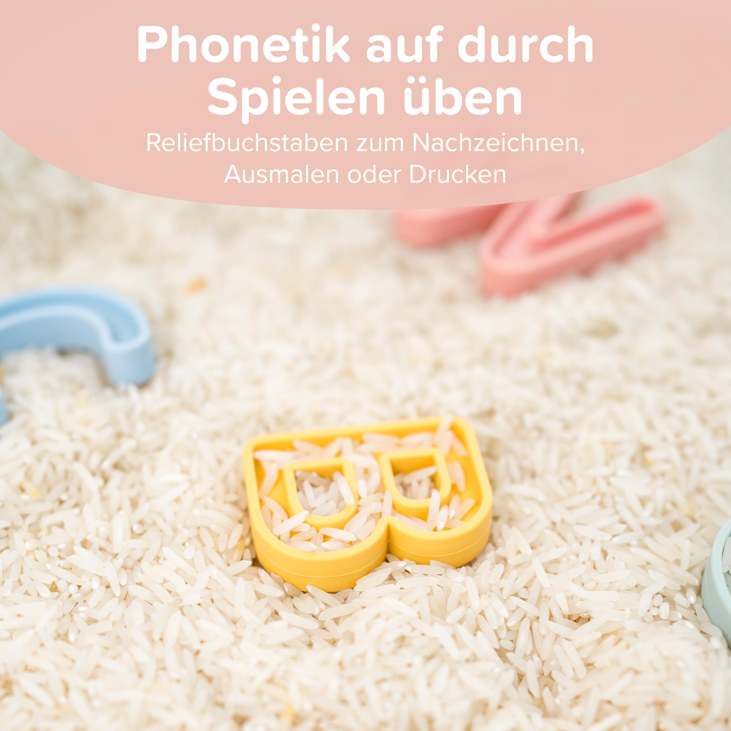 Inspire My Play-Buchstaben-Set für Kinder – ABC-Spielzeug für 3-Jährige – Badebuchstaben für sensorisches und chaotisches Spielen