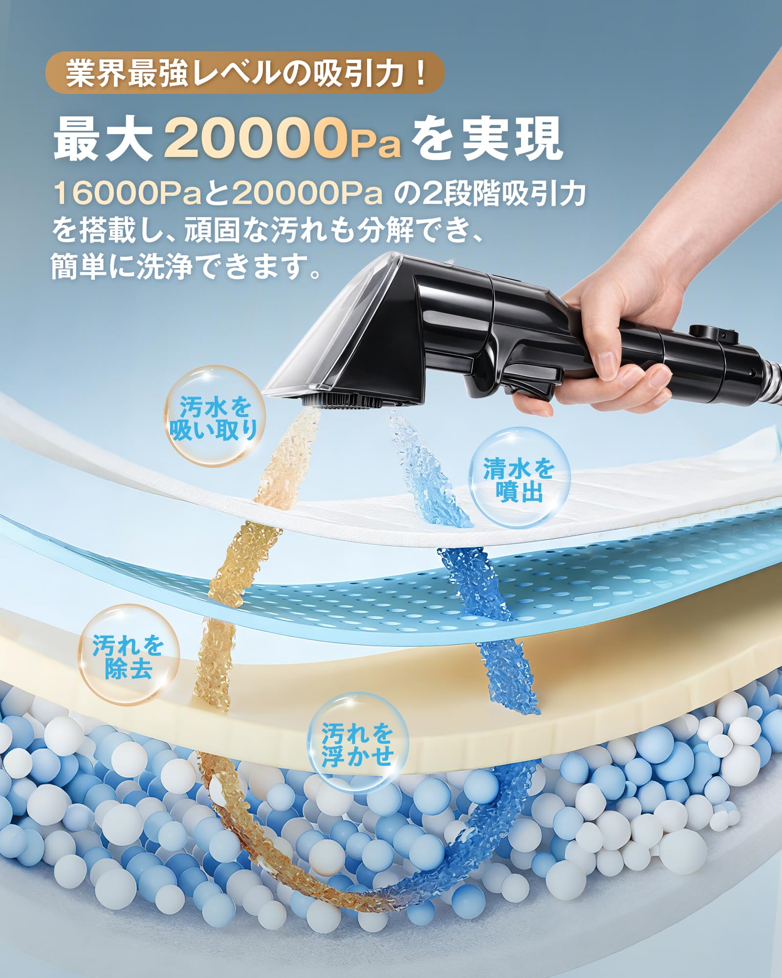 Amazon | 【日本法人運営】 SAMONIC スチームクリーナー 加熱式