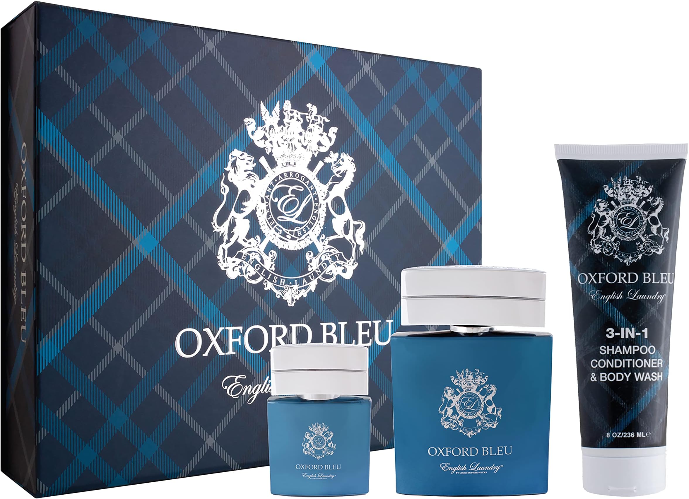 Oxford Bleu 3 Piece Fragrance Gift Set