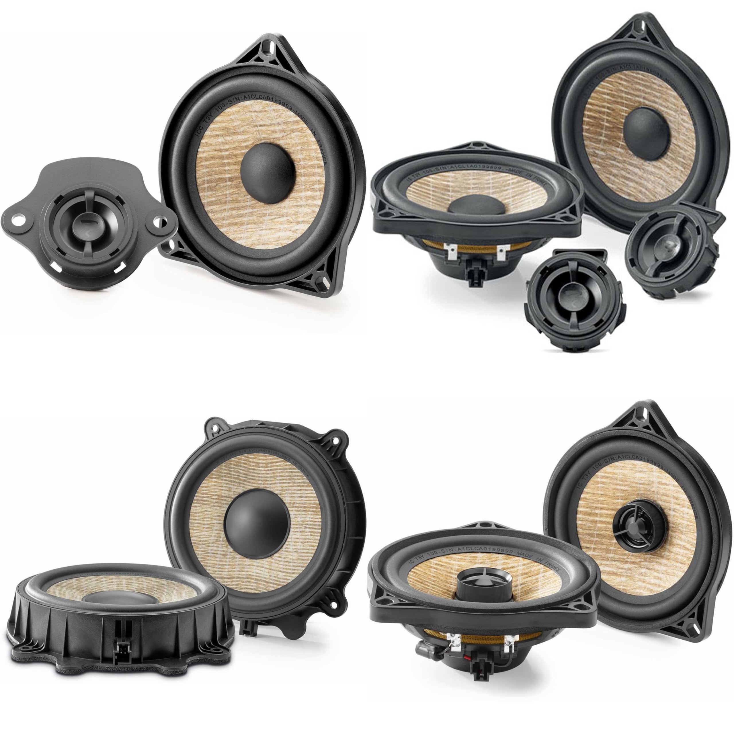 Tesla Model 3 and Y Focal Acoustics 10.0 Speaker Kit