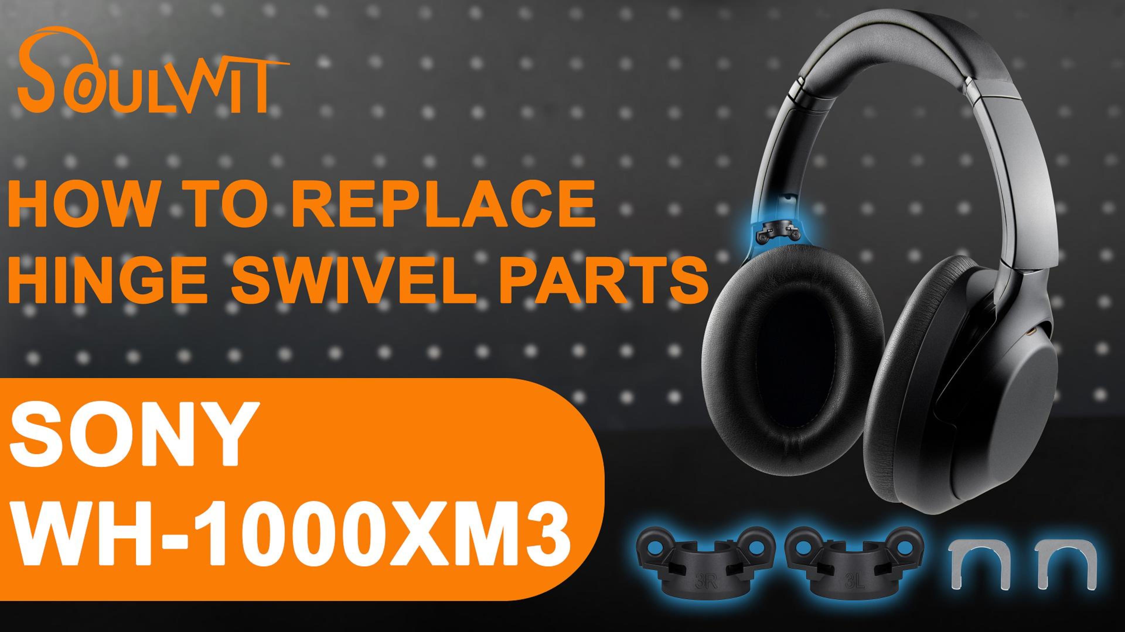 Amazon.com: SOULWIT Hinge Swivel Replacement for Sony WH-1000XM3