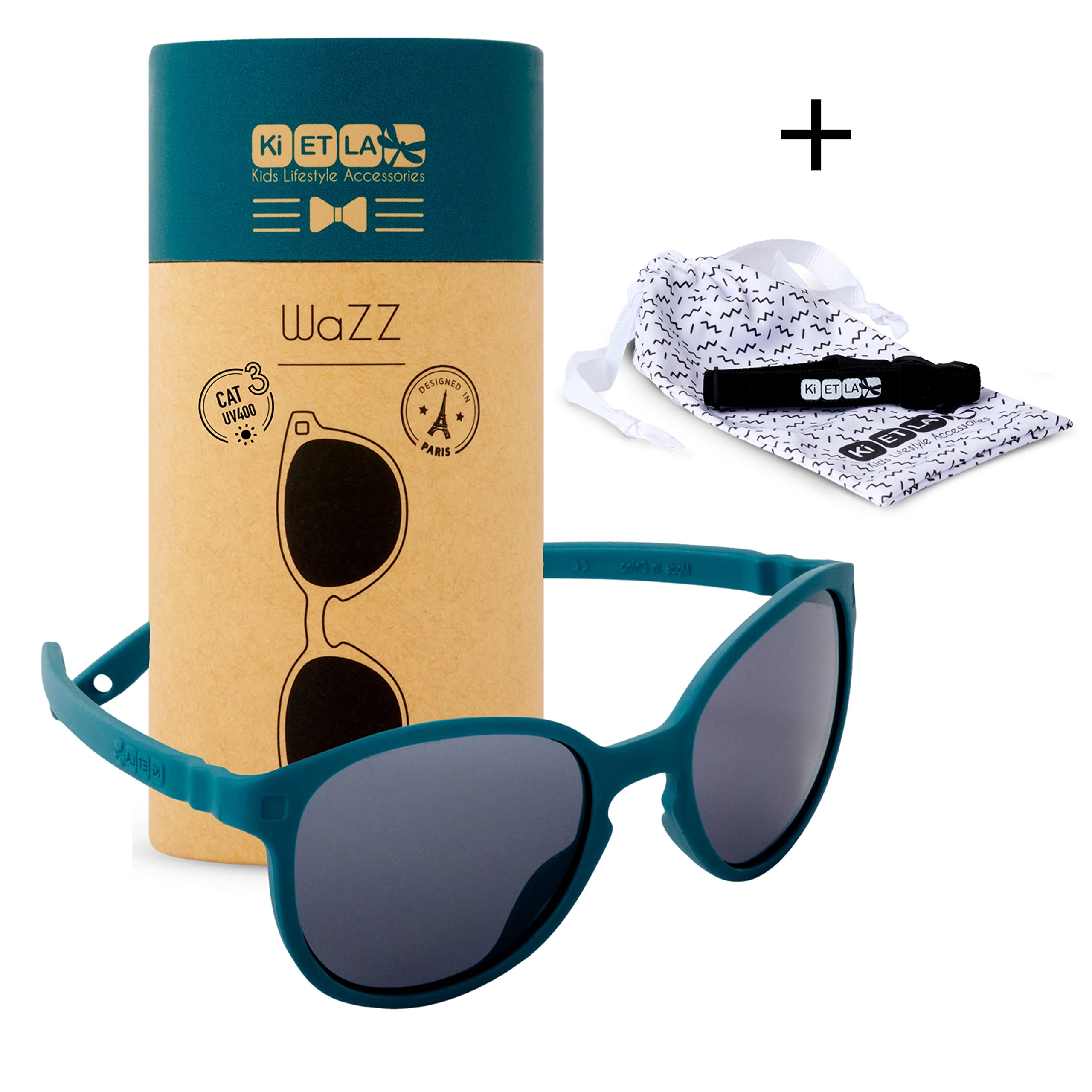 Ki Et La Wazz, Occhiali Unisex-Bambini e Ragazzi