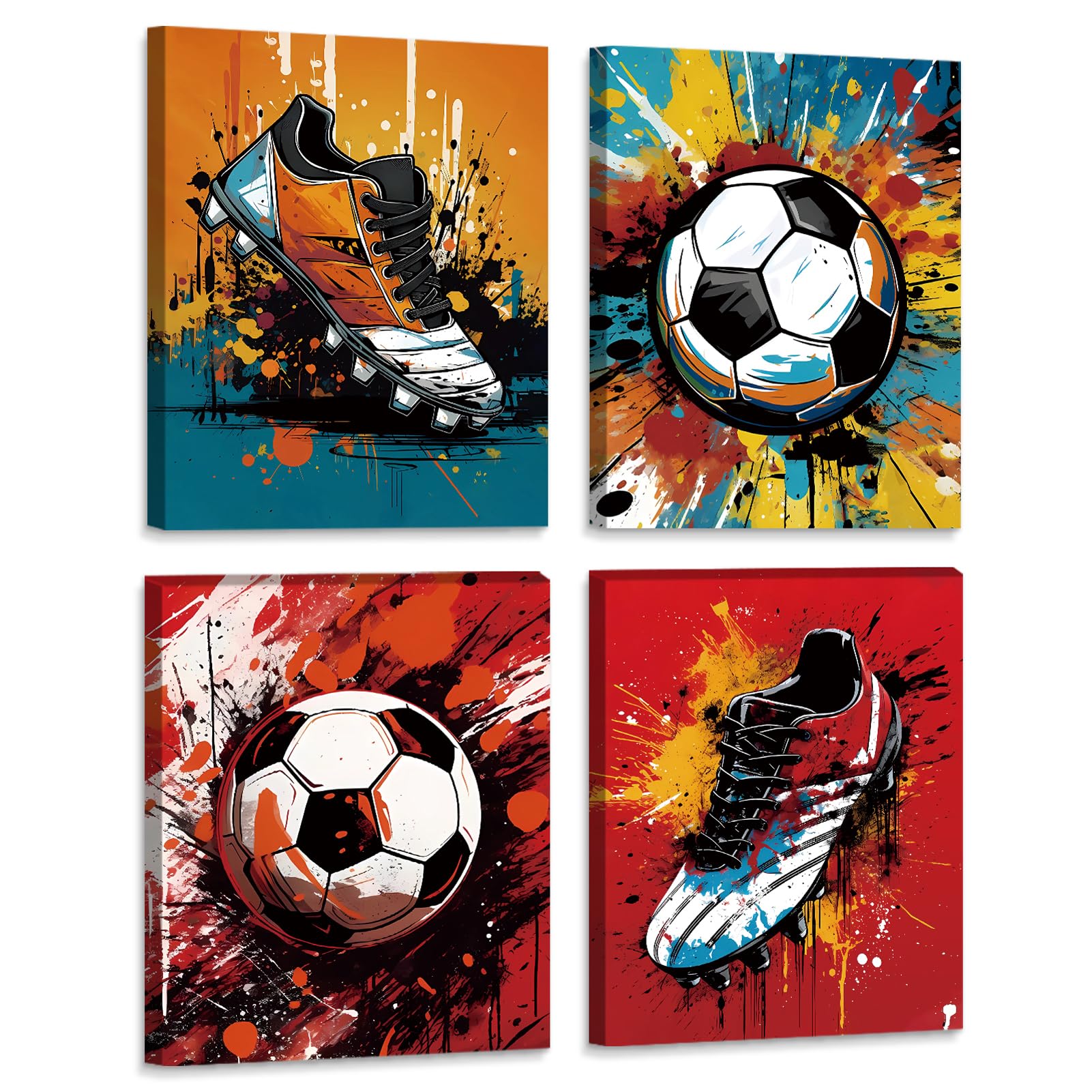 Soccer Abstract Art