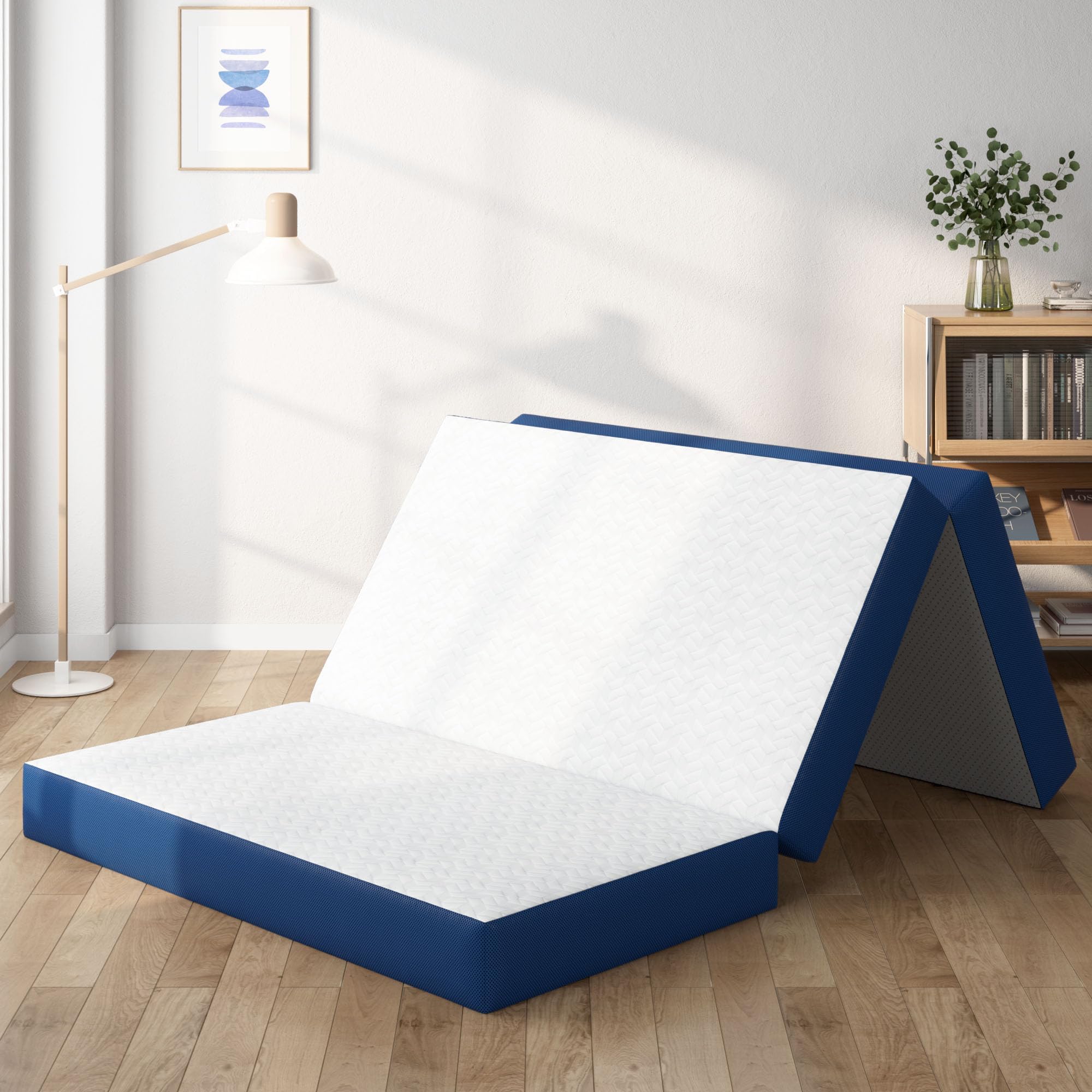 Amazon.com: SogesSleep Tri-Fold Memory Foam Mattress, 6 inch