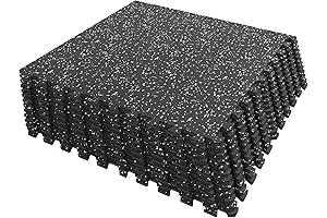 SUPERJARE Rubber Gym Mats: The Foundation for Your Home Gym