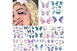 BeGlammed Butterfly Makeup Temporary Tattoos: Unleash Your Inner Fairy