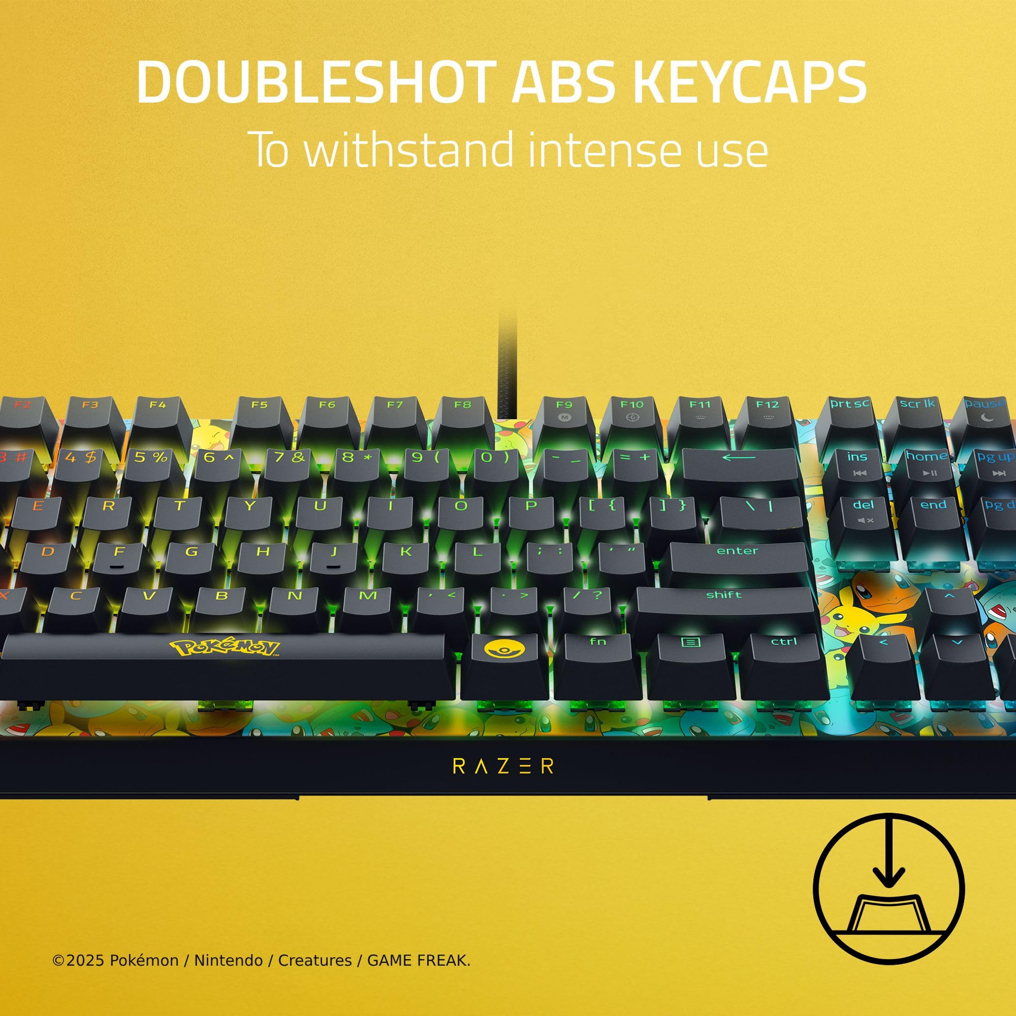 Amazon.com: Razer BlackWidow V4 X Teclado mecánico para juegos