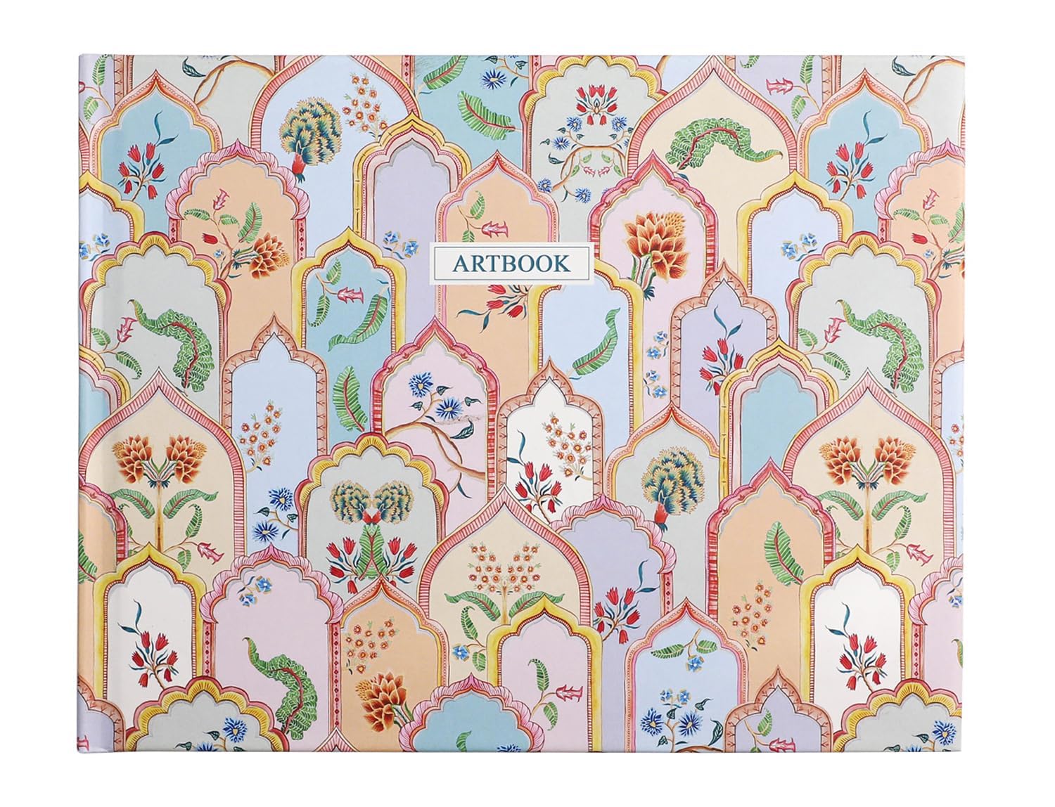 Premium A5 Artbook/Sketchbook for Artists/Drawing Notebook for Students(60 Page-120 Sides/7x9 Inch/140 GSM) Compatible with a Charcoal, Watercolors, Acrylic Paint, Ink or Pencil.