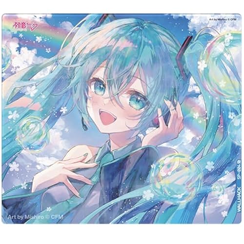 Wallhack × 初音Miku 玻璃制遊戲鼠標墊合作版SP-004｜Summer Miku設計