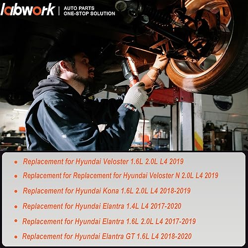 Miniatura 7 de labwork Reemplazo de montaje de motor derecho para motor Elantra Veloster Kona 2017-2020 L4 Motor 21810J9000