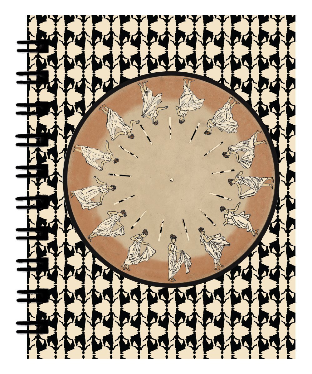 Action Publishing Zoopraxiscope FlipBook PocketBook (5.5 x 4.25 inches) Side-Bound Pocket Dancer Flip Book Notebook