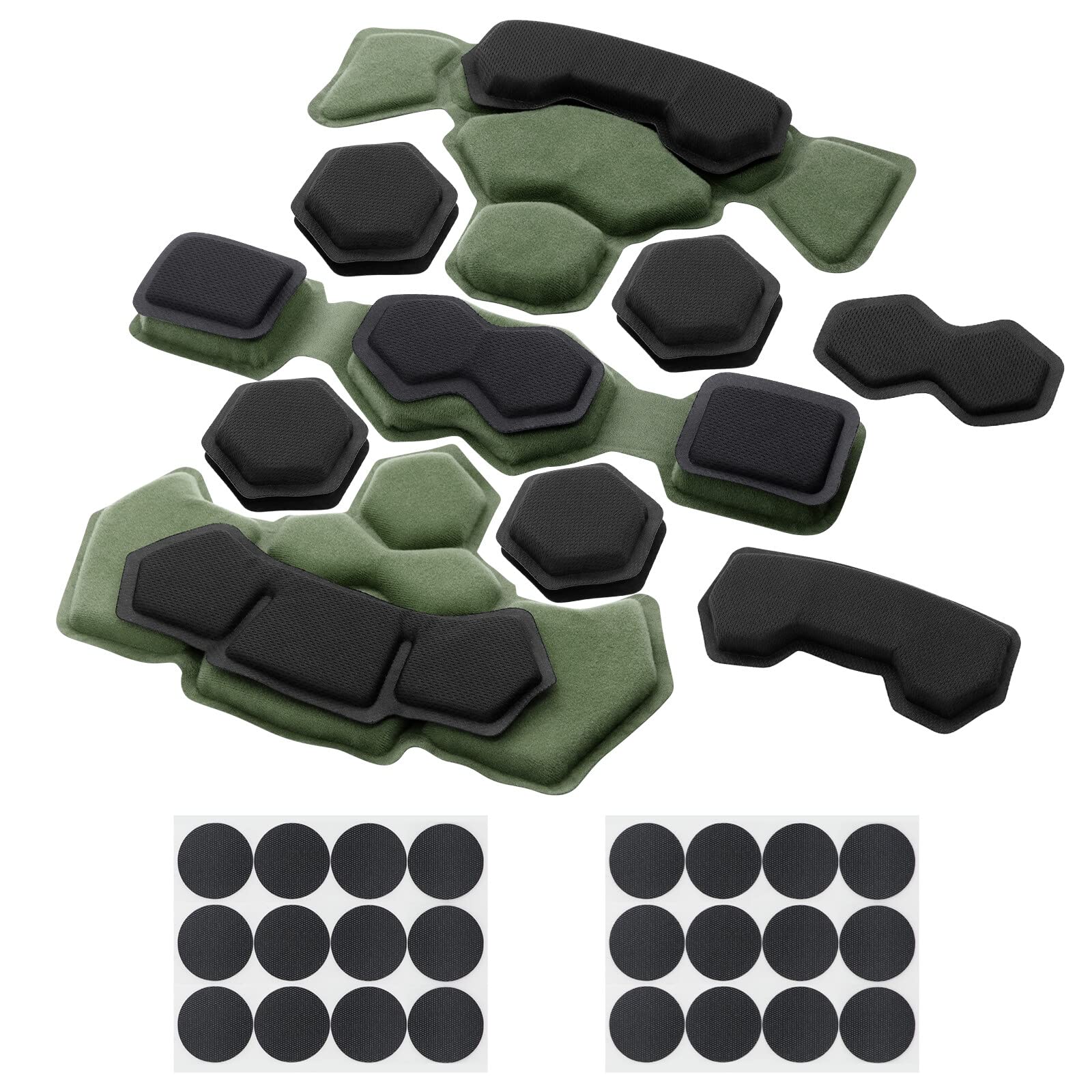 Tactical Helmet Pads, universale sostituzione casco interno memoria schiuma imbottitura protettiva Mat per ACH MICH FMA EXF moto casco
