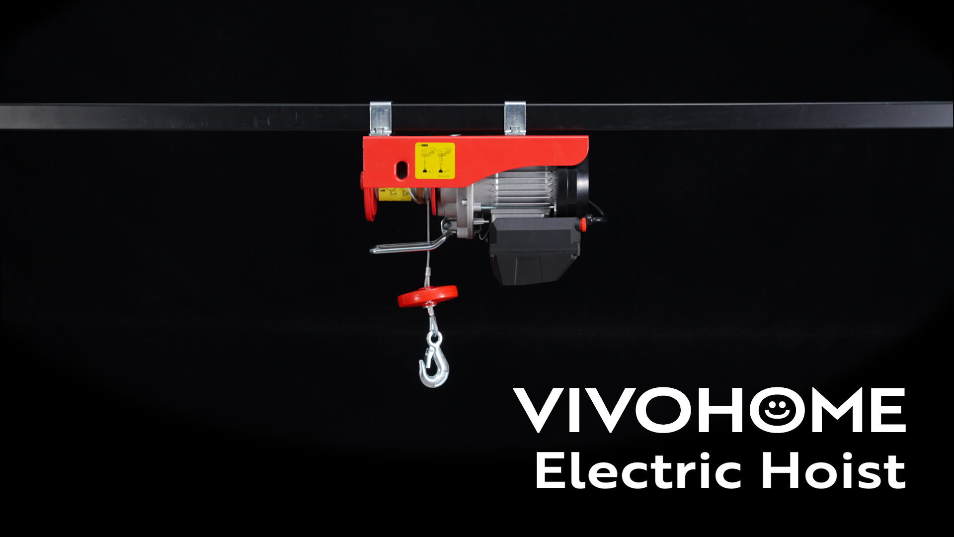 Image of VIVOHOME Electric Hoist, 110V 440 Lbs Winch with Wireless Remote Control