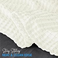 Vista 236 de Utopia Bedding Sage Green 100% Cotton Waffle Blanket 300 GSM [Full - 90x84 Inch] Soft Lightweight Breathable Bed Blanket for All Season