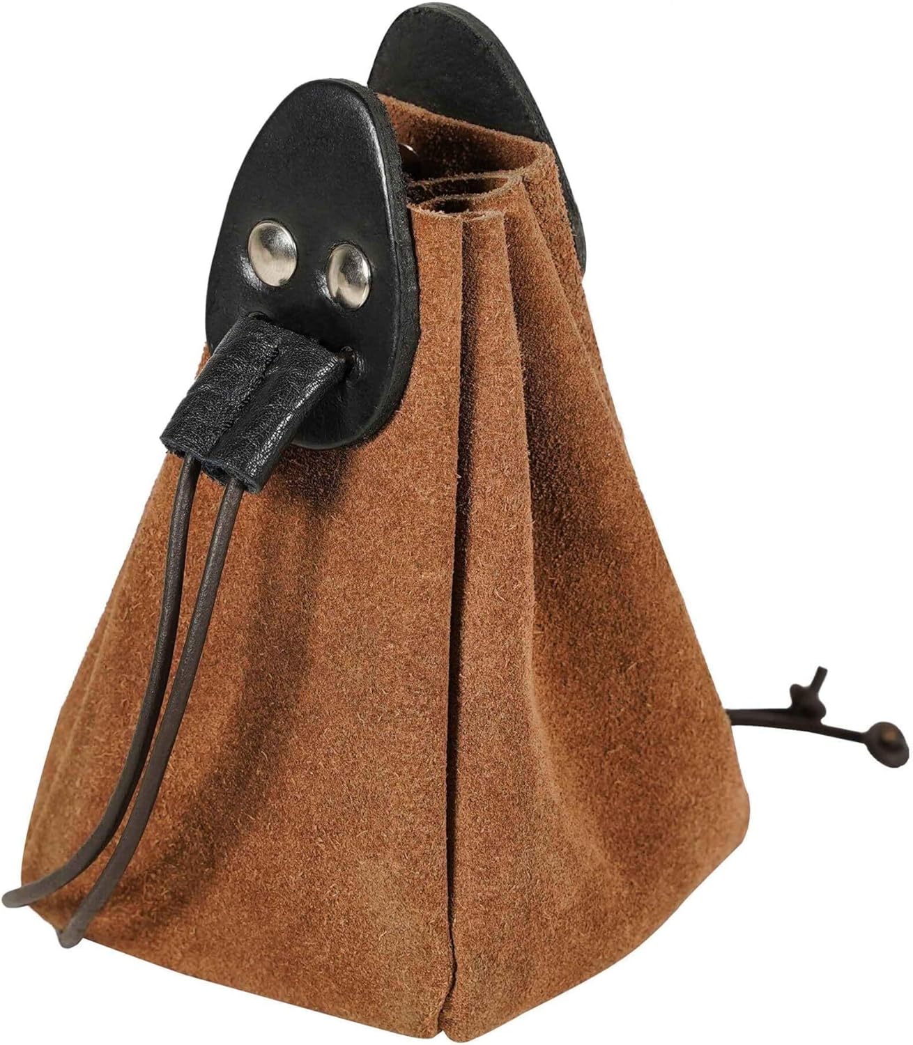 Mythrojan Leather Jewelry Bag Drawstring Christmas Gift Storage Bag Pouch for Wedding Party Favors