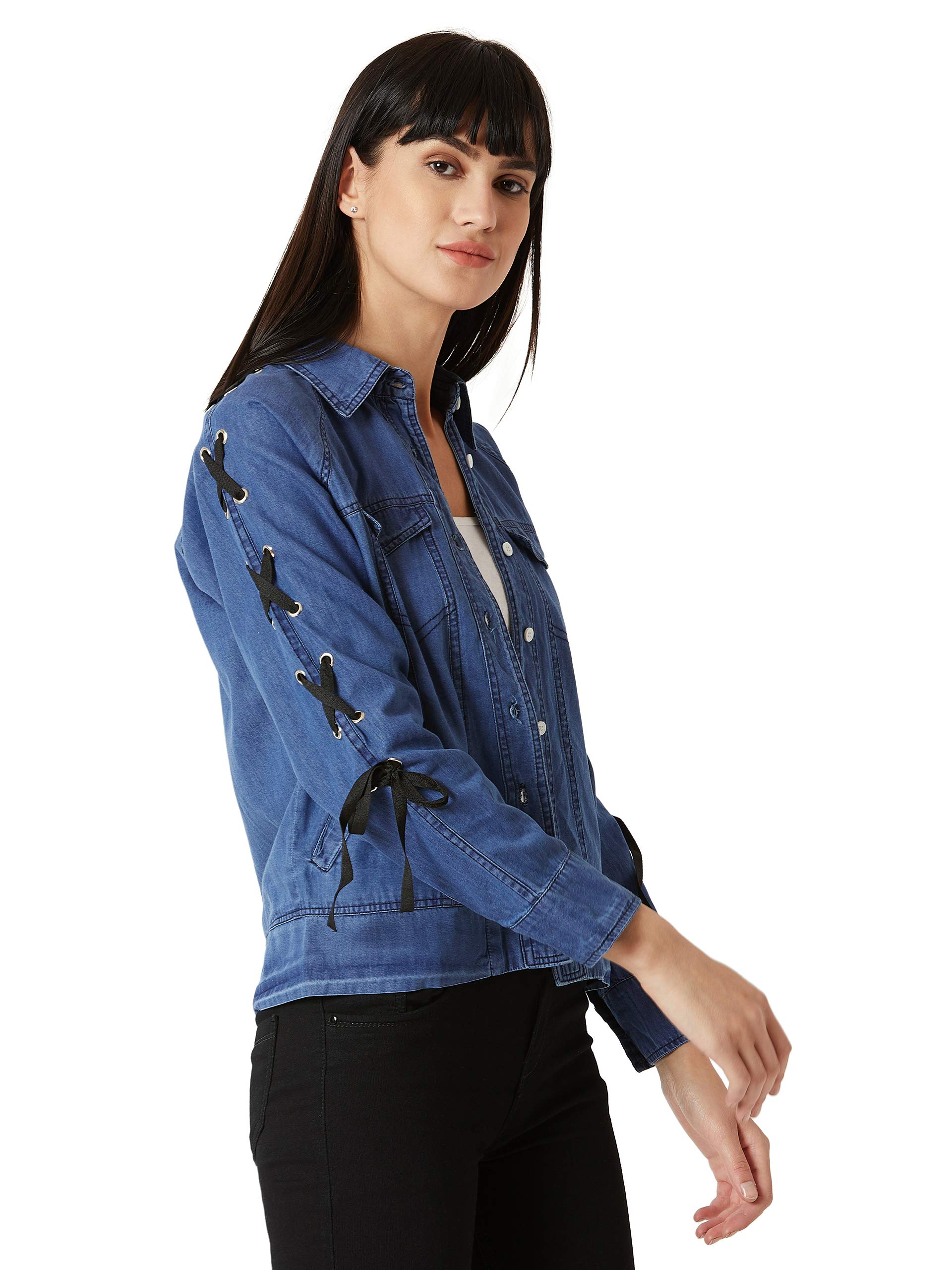 miss chase Women's Denim Regular Fit Jacket-picture-45