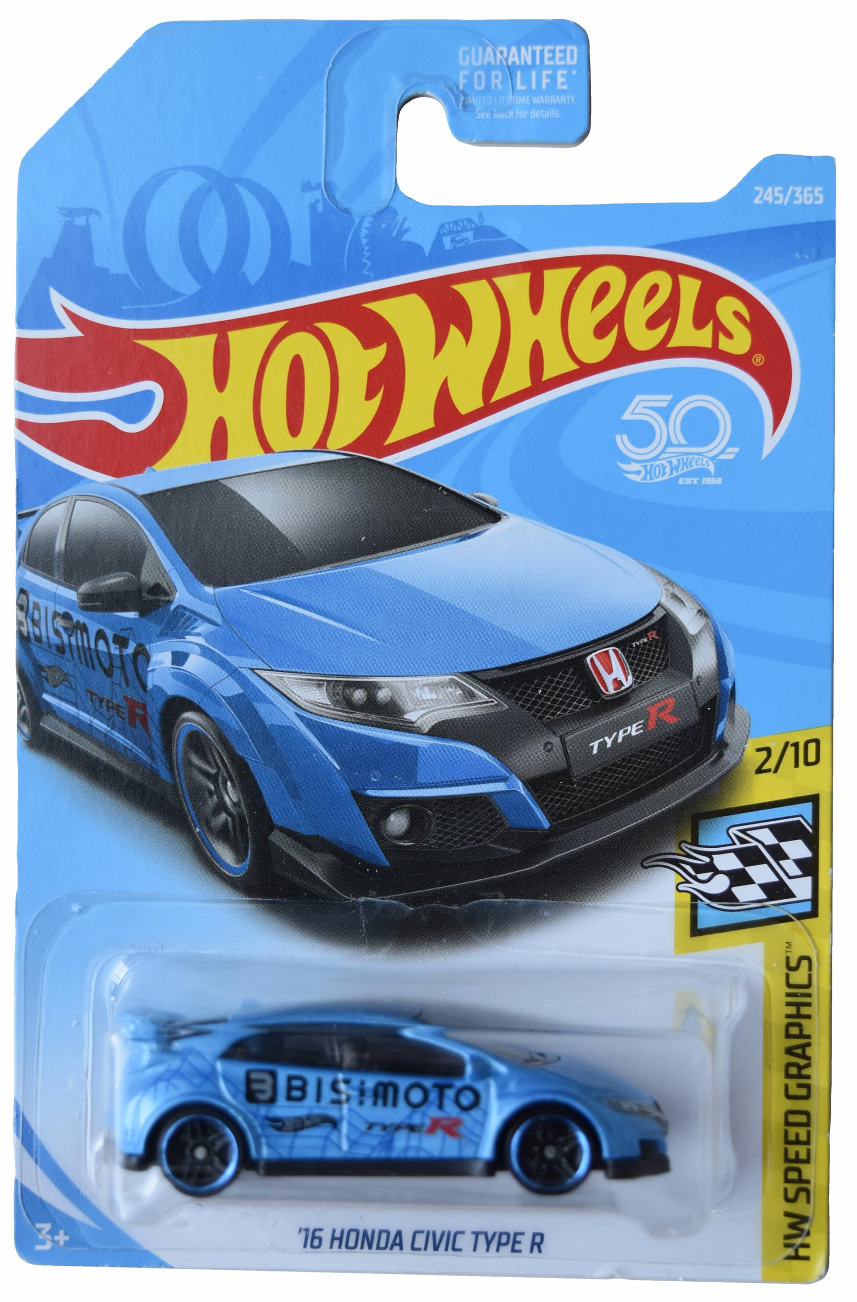 Amazon.com: Hot Wheels '16 Honda Civic Type R, HW Speed Graphics 2