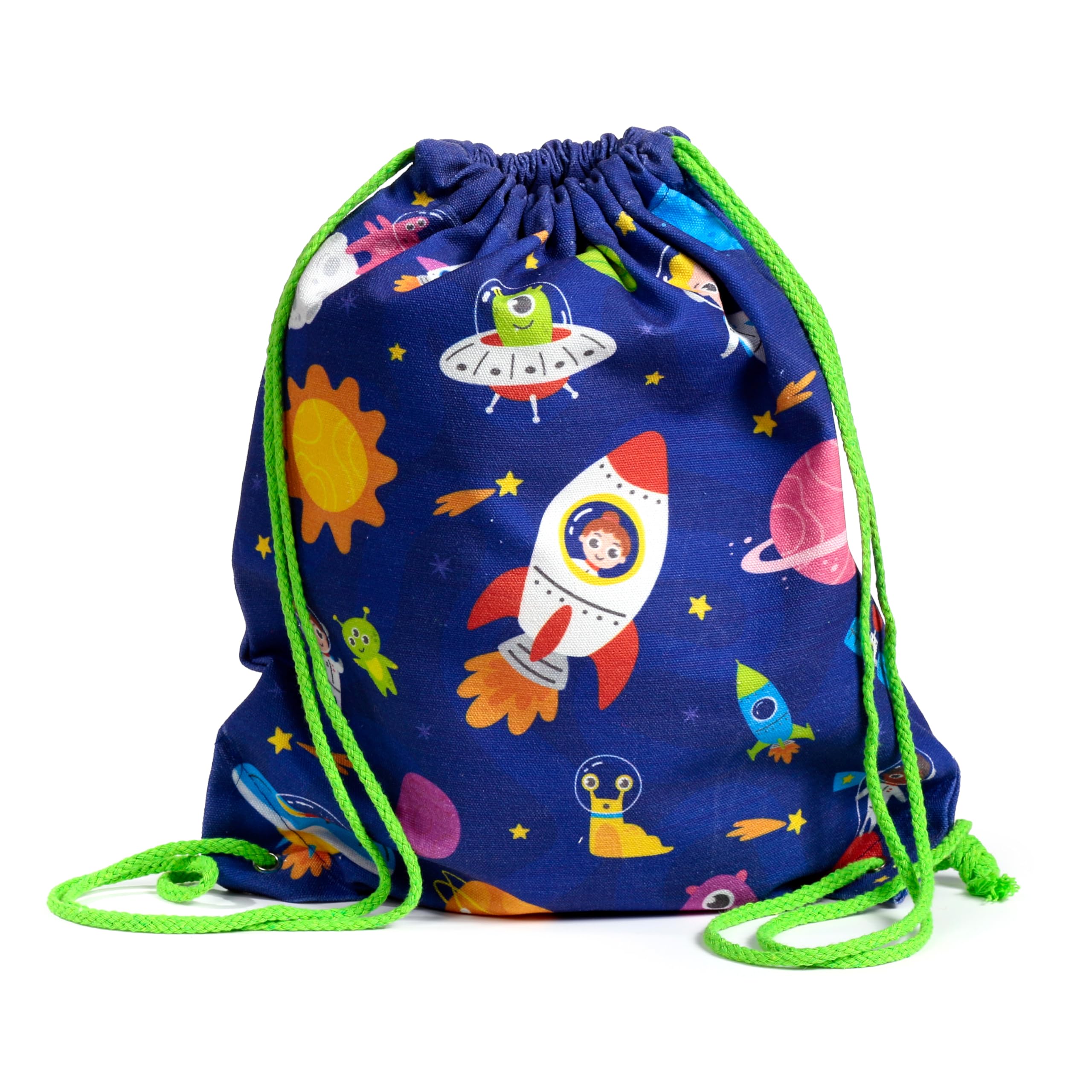 Puckator Unisex Violet Space Patrol String Bag Space Cadet
