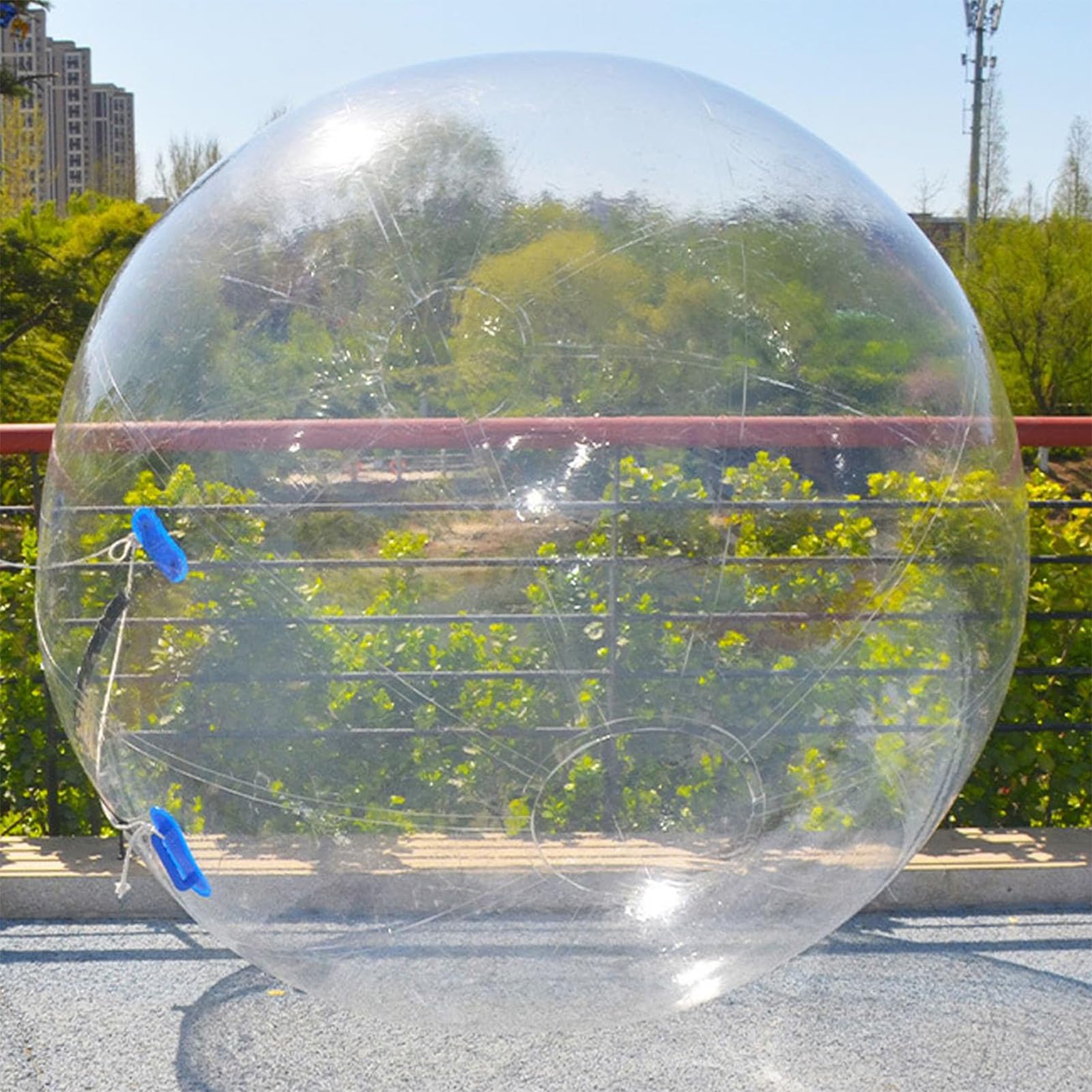 Boule de marche d'eau gonflable pour enfant et adulte grand rouleau de piscine 1.8M