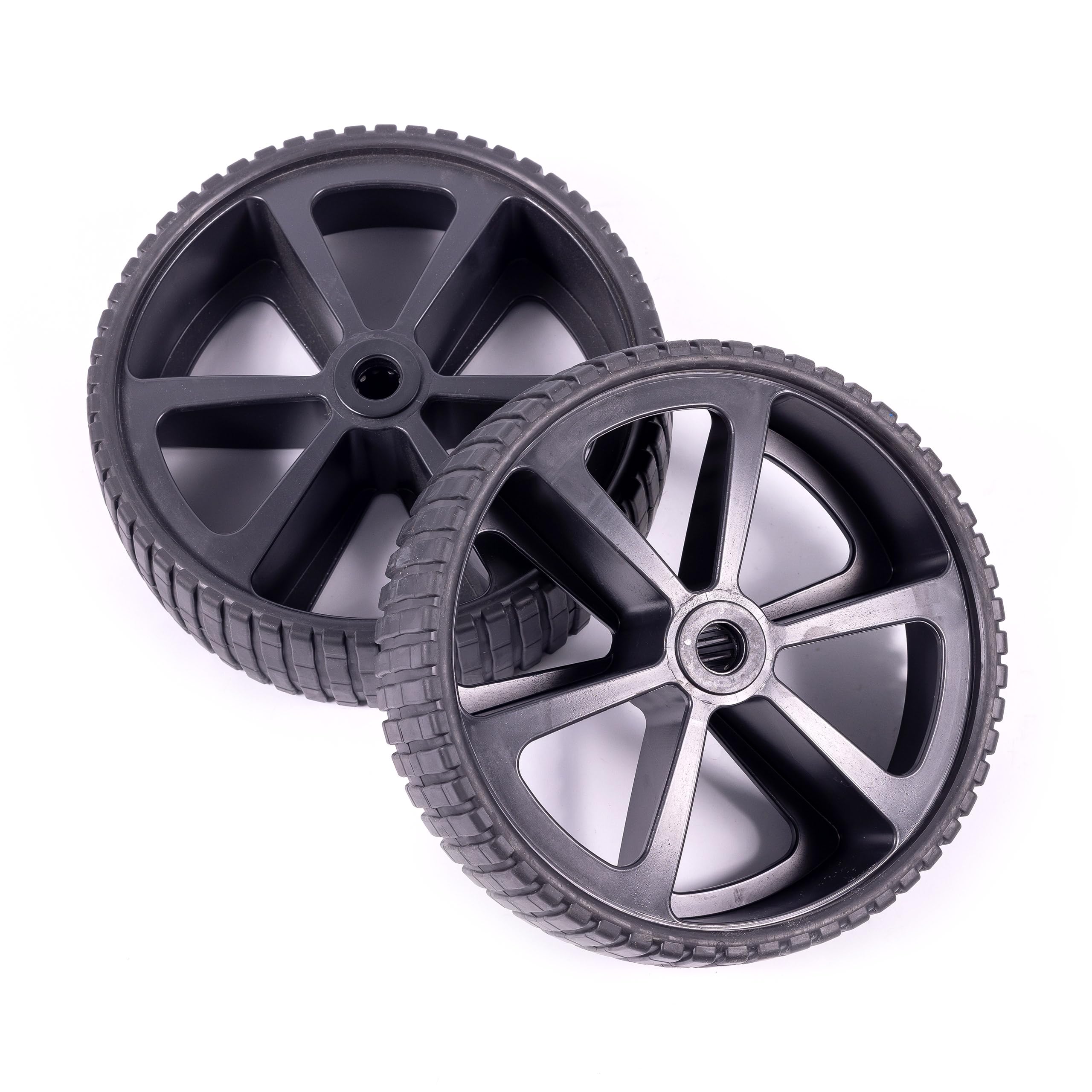 2 Stück Sackkarrenrad, thermoplastisches Gummi-Rad 3.00-4, PANNENSICHER !!! CHEMIEARM EU-NORM!!!