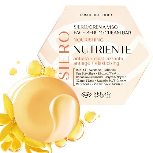 Senso Naturale Siero Viso Solido Antiage Elasticizzante Nutriente Vitamina E