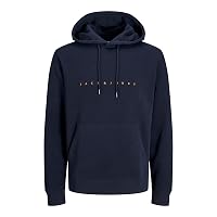JACK & JONES Felpa con cappuccio da uomo Star