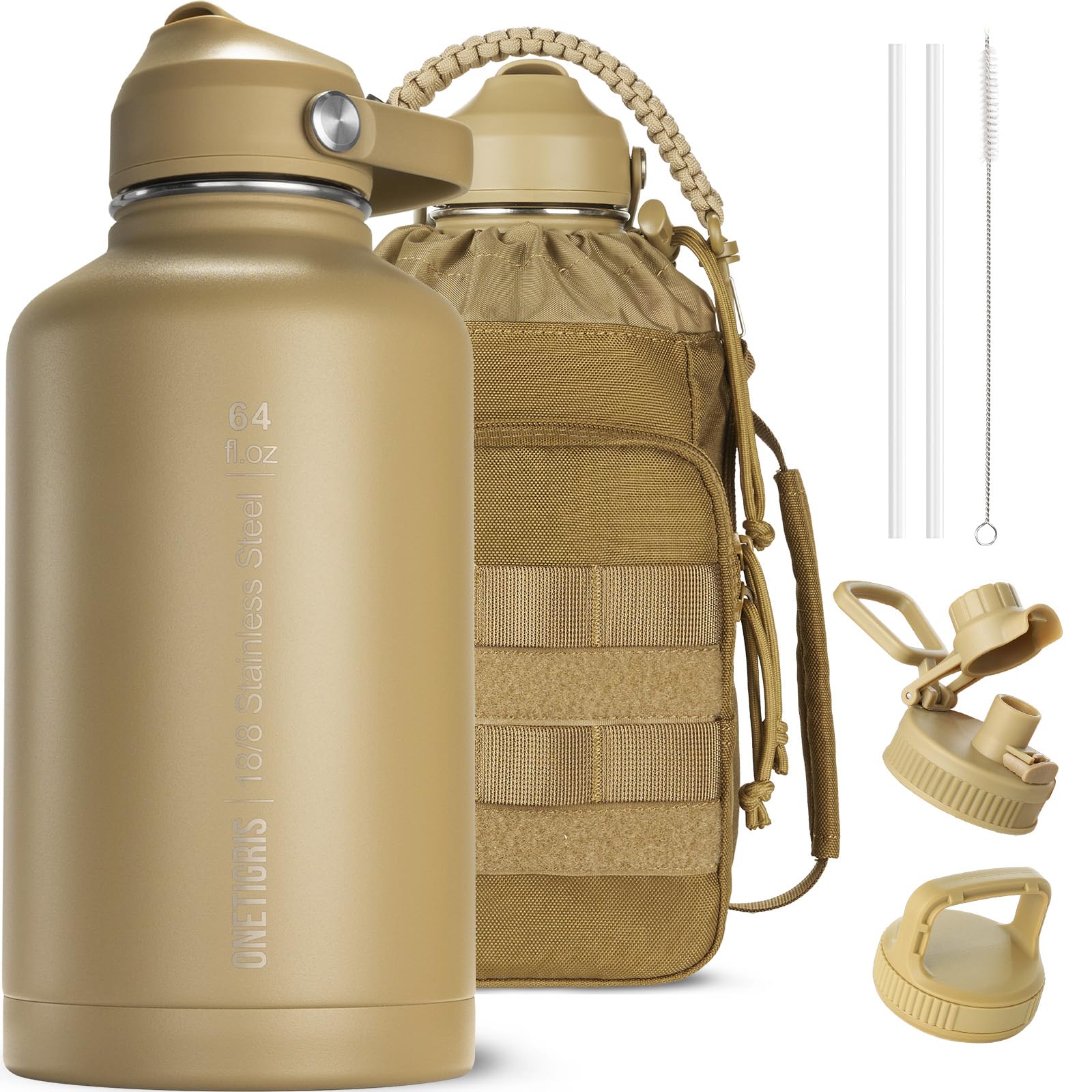 ONETIGRIS Tactical Half Gallon Water Bottle