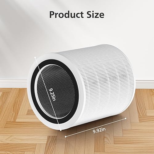 Miniatura 4 de Paquete de 2 filtros de repuesto Core 400S para purificador de aire LEVOIT Core 400S Smart WiFi, filtro de carbón activado Core 400S-RF